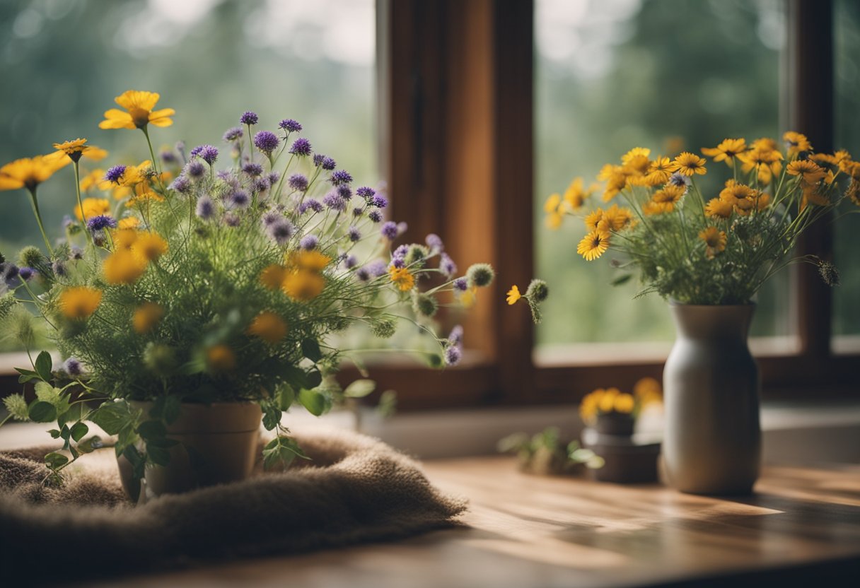 Bring naturen ind i hjemmet med vilde blomster og indretning